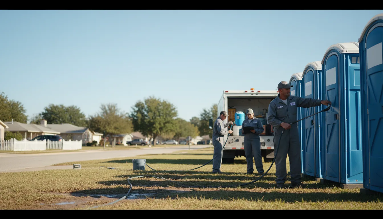 Long-Term Portable Toilet Rental in Cedar Hill, TN near me